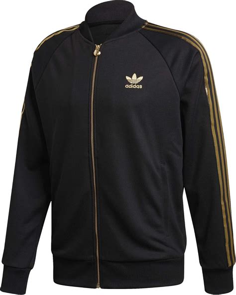 adidas jacke schwarz gold 149|Amazon.com: Adidas Gold Jacket.